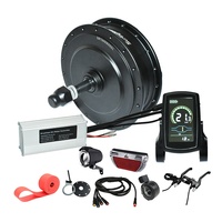 Moteur de moyeu électrique de 750 watts ev bike 750 w e cycle 48v roue arrière ebike kit de conversion convertisseur électrique pour vélos