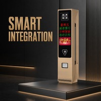 Système de gestion de contrôle d'accès des véhicules à l'entrée et à la sortie du parking avec reconnaissance de plaques d'immatriculation intégrée par caméra LED 5MP, TCP/IP