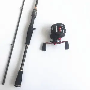 Fuji Guide 1,98 m 2,19 m Locken Casting 40T Hohe Qualität Carbon Faser Angelrute mit Reel, combo Set