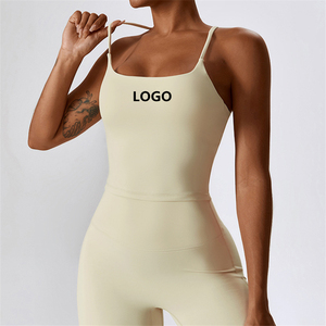 Factory Sports Wear Chaleco acolchado Entrenamiento Gimnasio Ropa para mujeres Active Fitness Training Top Athletic Running Sujetador sólido - Product Image 6