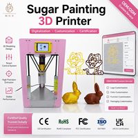 Máquina de Pintura de Azúcar 3D TH3D-150, Impresora de Dulces Comestibles, Máquina de Arte de Azúcar con Logotipo Personalizado para Negocios de Venta