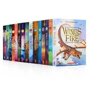 Conjunto de 15 volumes de livros de história do romance Dragon Wings of Fire Capítulo