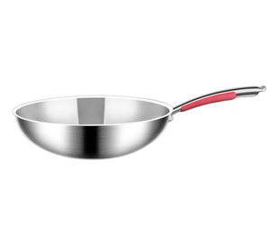 <span class=keywords><strong>Wok</strong></span> antiadhésif en acier inoxydable de haute qualité pour la cuisson au gaz et à <span class=keywords><strong>induction</strong></span> <span class=keywords><strong>Cuisine</strong></span> de restaurant chinois compatible avec couvercle <span class=keywords><strong>Wok</strong></span> - Product Image 3