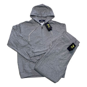 เสื้อมีฮู้ดแขนยาวผ้าคอตตอนปักโลโก้ของผู้ชายชุดฤดูหนาวขนาดใหญ่ออกแบบได้ตามต้องการ - Product Image 1