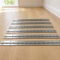 Charnière continue en acier inoxydable, charnière de piano résistante à la corrosion pour armoire, boîte, porte, mobilier marin, antirouille