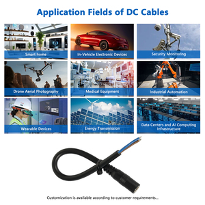Câble d'extension d'alimentation CC universel 16AWG, connecteur mâle-femelle DC5525, cordon de câblage électrique 1mm², câble de connexion CC - Product Image 4