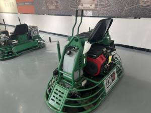 Démarrage électrique 24HP EPA Engine Ride on Helicopter Double Cylinder Disk Road Ciment Finishing Machine Concrete Power Trowel - Product Image 4