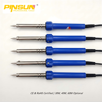 Fer à souder électrique de type crayon 30W 40W 60W, outils de soudage manuels à chauffage externe, plusieurs couleurs pour la réparation électronique DIY