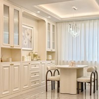 Meuble de salon moderne de luxe en bois massif avec design multifonctionnel et durable, couleur et taille personnalisées