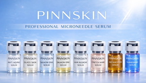 Suero en Ampollas PINNSKIN, Blanqueador, Aclarante, con Niacinamida, AHA, <span class=keywords><strong>Vitamina</strong></span> <span class=keywords><strong>C</strong></span>, Ácido Hialurónico, Ácido Salicílico, Hidratante <span class=keywords><strong>y</strong></span> Reafirmante - Product Image 2