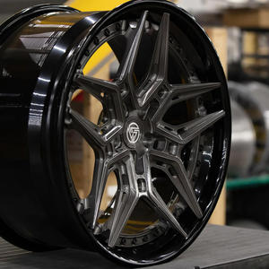 ล้อปลอมแปลง2ชิ้นสีเทา5X112 5X114.3 5X120สำหรับ BMW M3 M4 M5 Mercedes-AMG C63 E63 Audi RS5 RS7 - Product Image 6