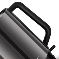 Bouilloire électrique HALEY 2.2L 1800W en acier inoxydable 304, prise à deux broches, design unique, ébullition rapide, arrêt automatique, usage domestique HY-8891