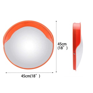 18 "inch/45cm chất lượng cao ngoài trời đường giao thông an toàn keylight PC lồi gương - Product Image 3