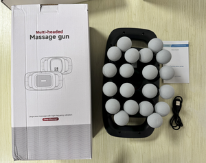 ปืนนวดฟาสเชียแบบ 20 หัว กำลังสูง เครื่องนวดหลายหัวสำหรับร่างกาย ปืนนวดฟาสเชียแบบ 20 หัว ของขวัญขายส่งข้ามพรมแดน - Product Image 6