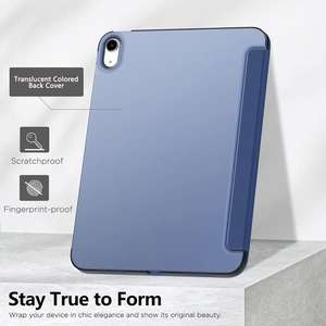 Étui compatible pour iPad 10e génération, coque rigide en PC à trois volets, housse magnétique pour tablette, étui de protection anti-flexion pour iPad 10e génération - Product Image 6