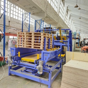 Máquina Automática para Clavar Palets de Madera, Equipo de Ensamblaje de Clavos para Fabricación de Palets de Madera Tipo Euro Block - Product Image 3