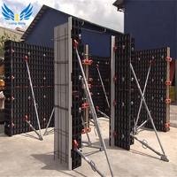 Encofrado de Plástico para Hormigón de Diseño Modular, Combinación Flexible, Adaptable a Diferentes Formas de Construcción