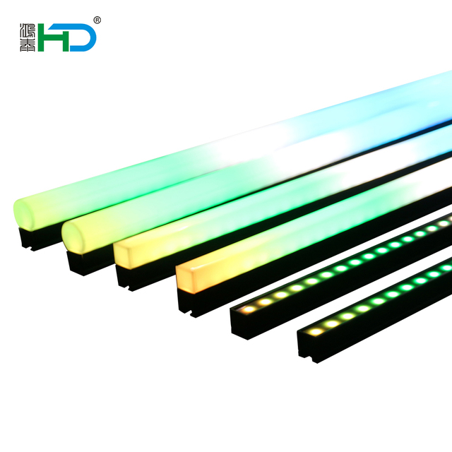 New IP67 Stage LED Pixel Bar with RGBW Projection Lights ArtNet Control RGB DMX SPI Chip DC24V 2-Year Warranty KTV Nightclubs