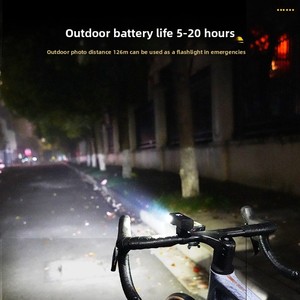 Luz Delantera <span class=keywords><strong>para</strong></span> <span class=keywords><strong>Bicicleta</strong></span> Más Vendida con Batería de Gran Capacidad de 4000 mAh, Ajuste de Cuatro Velocidades, 1000 Lúmenes, Resistente al Agua IPX5 - Product Image 3