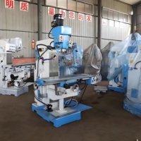 Machine de perçage et de fraisage verticale ZX6350C avec transmission par engrenages, broche ISO40, 380V, usage moyen pour le travail de petites pièces