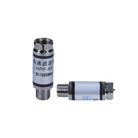 Filtre passe-haut pour décodeur TV, câble CATV filaire, anti-interférences, 85-1000 MHz, interface métrique filetée, filtres RF