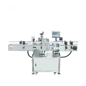 Machine d'étiquetage automatique pour bouteilles et bocaux ronds et carrés, aliments, boissons, cosmétiques, autocollants, étiquettes adhésives - Product Image 1