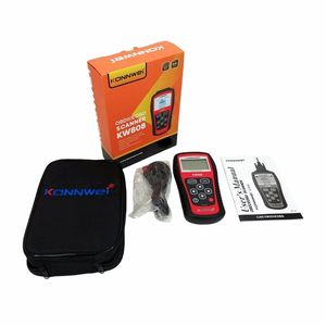 Herramienta para vehículo DIY Escaner Automotriz KONNWEI KW808 OBD2 EOBD CAN escáner de códigos de problemas de motor de coche - Product Image 1