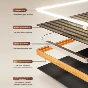 <span class=keywords><strong>Cuadro</strong></span> <span class=keywords><strong>de</strong></span> pared LED <span class=keywords><strong>de</strong></span> lujo moderno personalizado con árbol dorado, pintura <span class=keywords><strong>de</strong></span> naturaleza muerta en porcelana <span class=keywords><strong>de</strong></span> cristal para decoración del hogar en <span class=keywords><strong>la</strong></span> sala <span class=keywords><strong>de</strong></span> estar - Product Image 6