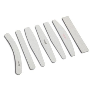 Limas de Uñas de <span class=keywords><strong>Espuma</strong></span> con Núcleo de Plástico de Varios Colores, Papel de Lija <span class=keywords><strong>Zebra</strong></span>, Logotipo Personalizado, Granos 80 100 150 180 240, Limas de Uñas Tipo Boomerang y Media Luna - Product Image 6