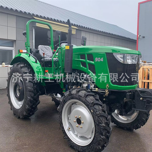 Tracteur agricole diesel 90 CV à quatre roues motrices, personnalisé pour l'exportation, transmission par engrenages, haute productivité, écologique - Product Image 1