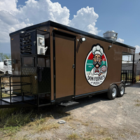 Camion de pizza, camionnette alimentaire, chariot alimentaire électrique sur roues, équipement de camion de cuisine, remorque de restauration pour les entreprises de pizzas et de cuisine italienne