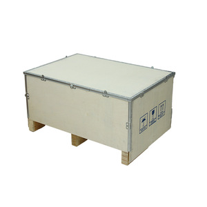 Yuesheng Packaging Steel-Edged Plywood <b>Crate</b> Fumigation-Free For Machinery Export Logistics Transportation - Product Image 1