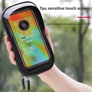 Customized EVA Mountain <strong>Bicycle</strong> Riding <strong>Bag</strong> <strong>Waterproof</strong> Top Tube Phone <strong>Bag</strong> Front Frame Touch Screen Cell Phone Holder Pouch - Product Image 3