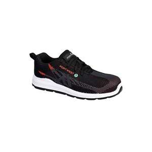 PORTWEST - FC06BKD39 FX2 Eco Fly Composite trainer S1PS SR FO black/red - EAN 5036108401567 <b>SAFETY</b> <b>SHOES</b> AND <b>SAFETY</b> TRAINERS - Product Image 1