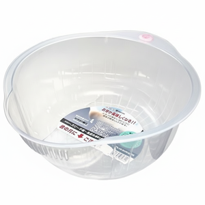 Inomata 23cm ciotola di plastica per il lavaggio del riso per la conservazione della cucina - Product Image 1