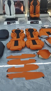 Fundas de Asientos Personalizadas GZYLC para Autos, Juego Completo de 5 <span class=keywords><strong>Plazas</strong></span>, Cuero de Alta Calidad para <span class=keywords><strong>BMW</strong></span> <span class=keywords><strong>Serie</strong></span> <span class=keywords><strong>7</strong></span>, 5, 3, 1, X5, X3, X1 Delanteros - Product Image 4