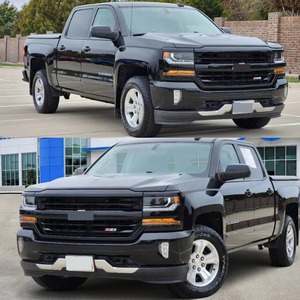 Grille de course tout-terrain 4x4 pour <span class=keywords><strong>Chevrolet</strong></span> <span class=keywords><strong>Silverado</strong></span> 1500 <span class=keywords><strong>Z71</strong></span> <span class=keywords><strong>2016</strong></span> 2017 2018, accessoires extérieurs, grille de radiateur - Product Image 4