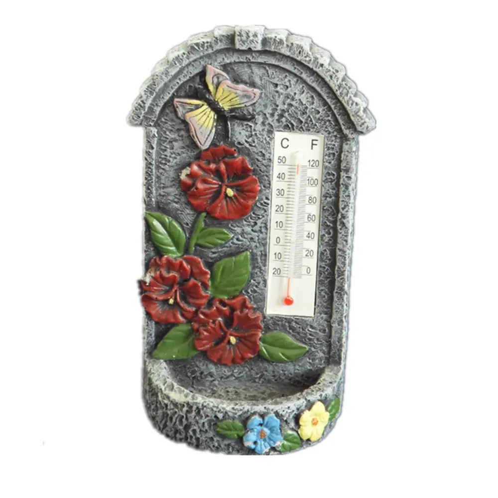 Resin crafts garden ornament outdoor thermometer pet bowl bird feeders garden decoration home goods