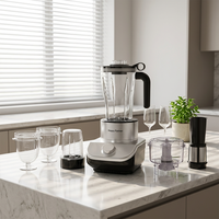 Blender 6 en 1, appareil électroménager, blender à fruits, blender pour smoothies, fabricant d'appareils électroménagers de cuisine