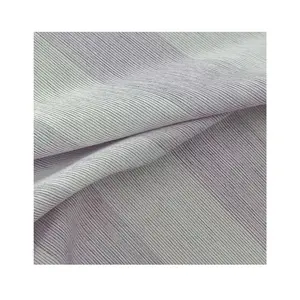 High Quality Suede Yarn Dyed Stripe Fabric Supplier Bed Sheet, Cushion Cover Microfiber Woven Fabric