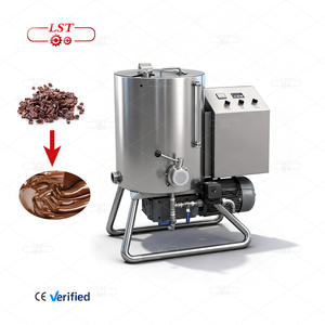 अखरोट पेस्ट के लिए 30 एल/50L चॉकलेट बॉल मिल, फूड ग्रेड 304 स्टेनलेस स्टील 3-5h/बैच उच्च दक्षता औद्योगिक बॉल मिल - Product Image 2