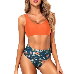 Traje de Baño Bikini Brasileño para Mujer Madura con Impresión Personalizada de Fábrica, Fabricantes de Trajes de Baño Personalizados para Mujer - Product Image 3