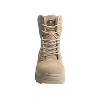 Chaussures / Bottes de sécurité tactiques en caoutchouc isolantes de haute qualité de marque Ankle CQB pour hommes