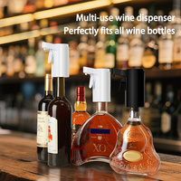 Dispenser Anggur Pintar 1-99ML Baru, Dapat Diatur, Dilengkapi Layar LED Digital, Aerator Anggur, Cocok untuk Pesta, Dispenser Otomatis untuk Whiskey dan Minuman Keras