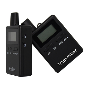 <b>Portable</b> 2.4G Whisper Wireless Tour Guide System Long Distance Walkie Talkie for Simultaneous Interpretation for Travel Agencies - Product Image 1