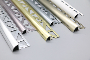 Misumi <strong>Corner</strong> Edge Silver <strong>Round</strong> Metal Strip King Aluminum Tile Edge Trims - Product Image 4
