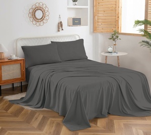 Set di <span class=keywords><strong>Lenzuola</strong></span> di Qualità Alberghiera 200TC con Angoli Profondi e Elastico Rinforzato a 360°, Direttamente dalla Fabbrica <span class=keywords><strong>per</strong></span> Cliniche e Strutture Ricettive - Product Image 3