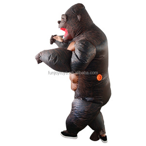 Yetişkin şişme tam vücut Gorilla maymun kostüm yaramaz komik cadılar bayramı partisi için Suit - Product Image 3