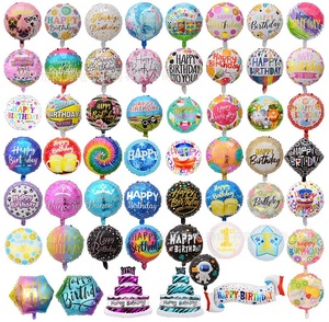 Globos de Aluminio de 18 Pulgadas con Diseño de <span class=keywords><strong>Feliz</strong></span> Cumpleaños, Accesorio de Decoración para Fiestas Infantiles, Globos Inflables para el Día del Padre - Product Image 4