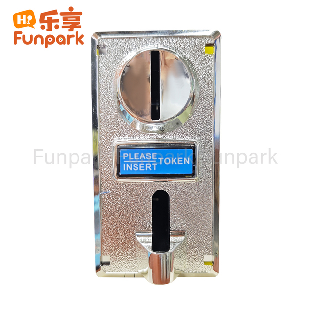 Funpark Factory Price Electronic Coin Acceptor High Quality Token Parts for Machines Machines Amusement Machine Accessories